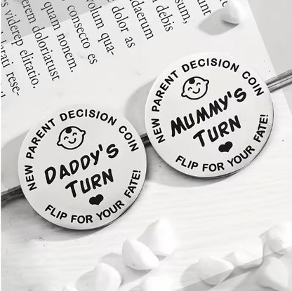 Baby Care Flip Coin